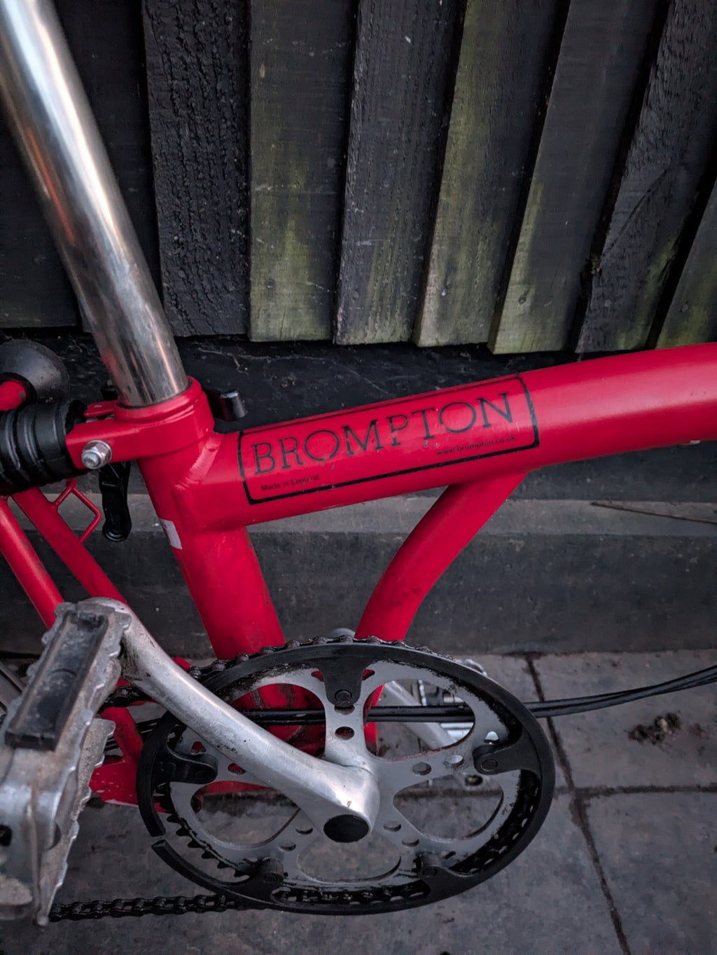Brompton - 3 gears - Red - Good condition and smooth ride