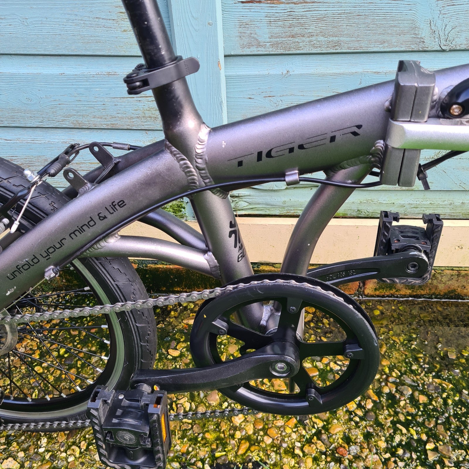 Tiger Origami 20 Inch Lightweight Folding Bike 6 Speed Great Condition