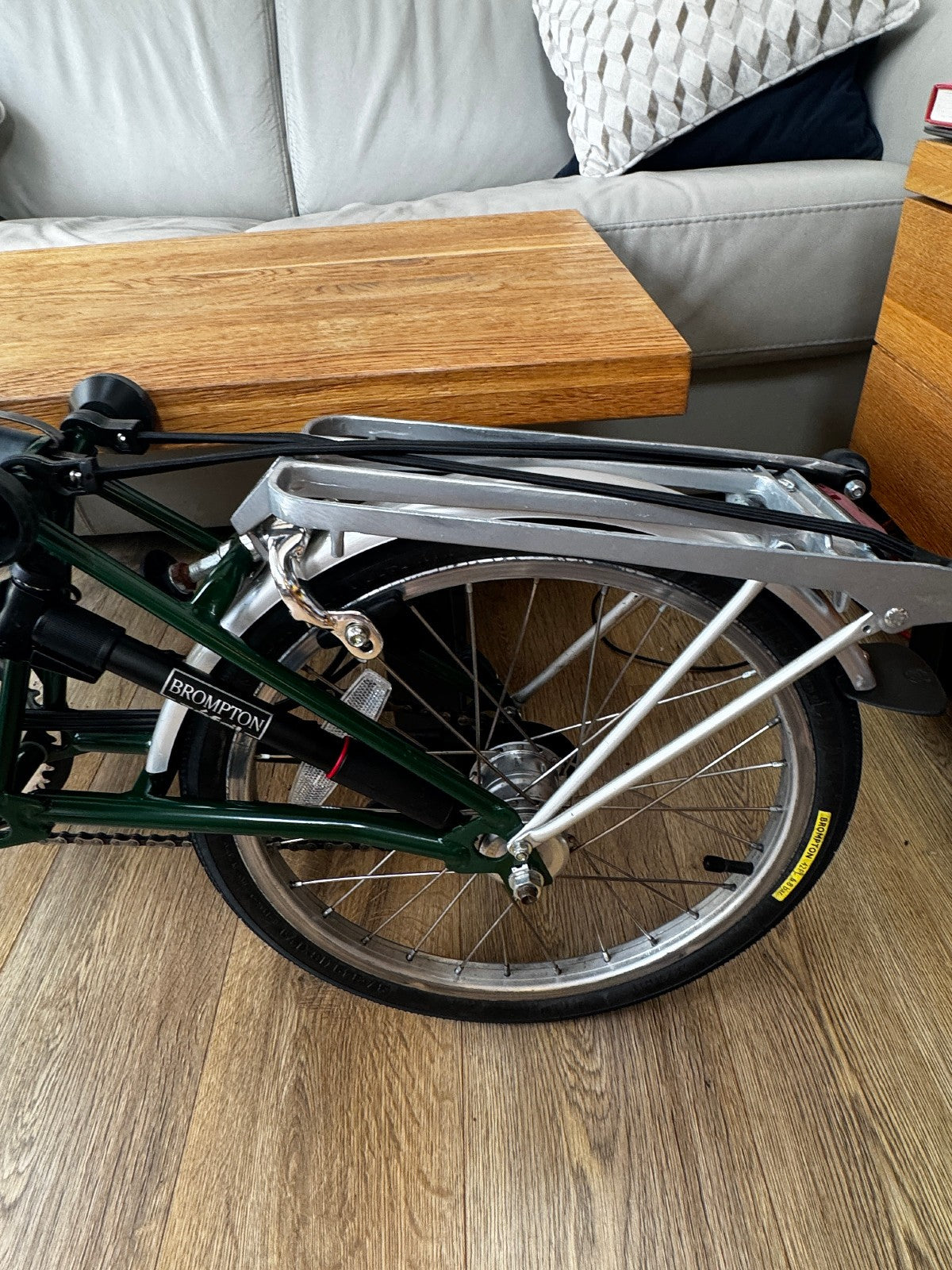Classic 6-Speed Brompton Folding Bicycle B - Racing Green - MINT