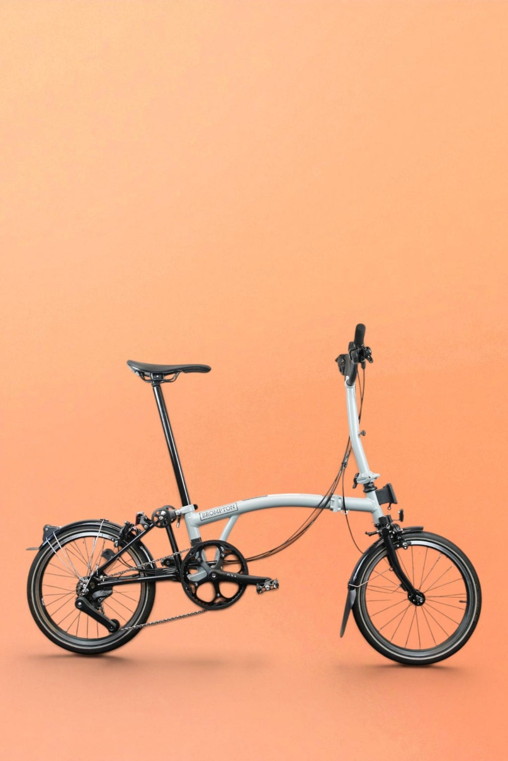 Brand New Brompton P Line Explore - 12 speed - Lunar Ice