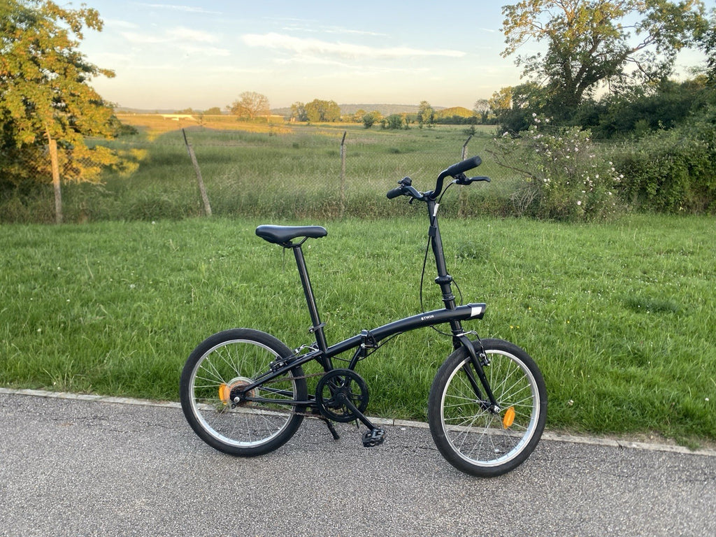 B’Twin Folding Bike – Single Speed – Great Commuter Bike
