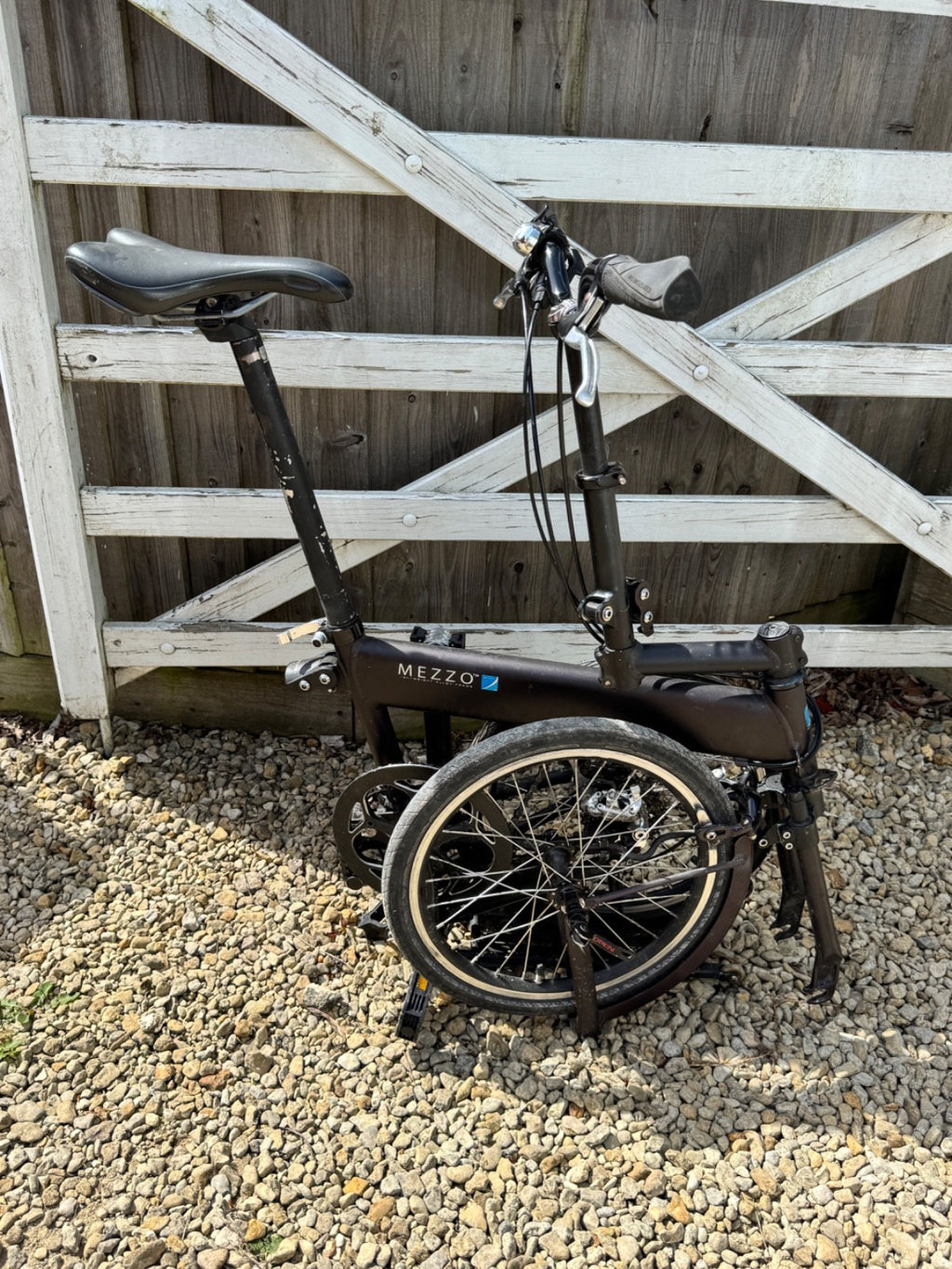 Mezzo D9 Folding Bicycle Cycle Bike with Lamaki:Lab carry bag