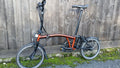 Brompton 6-Speed Raw Flame Lacquer barely used