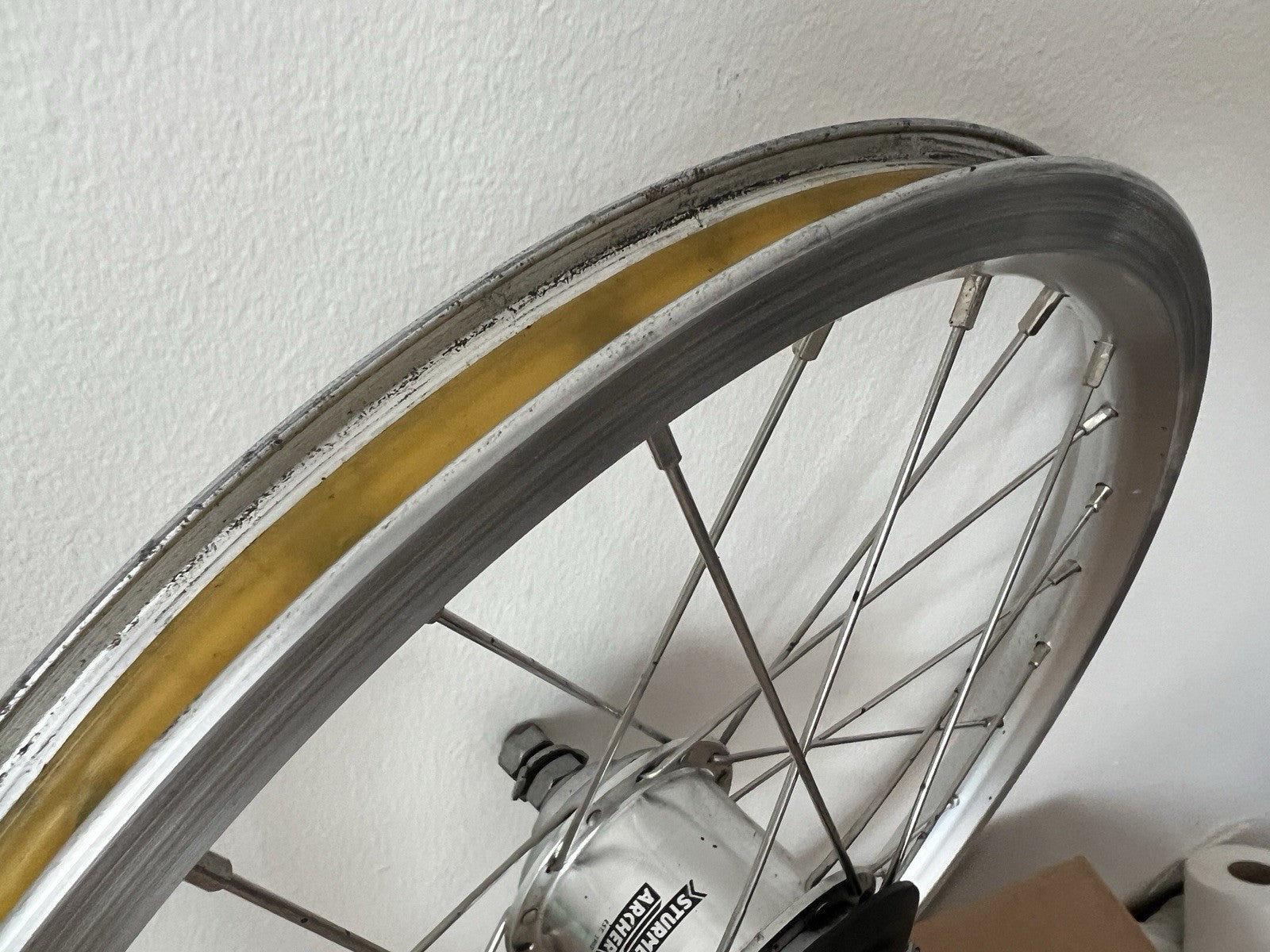 Brompton Bike  6 Speed Rear Wheel  - Silver 2016