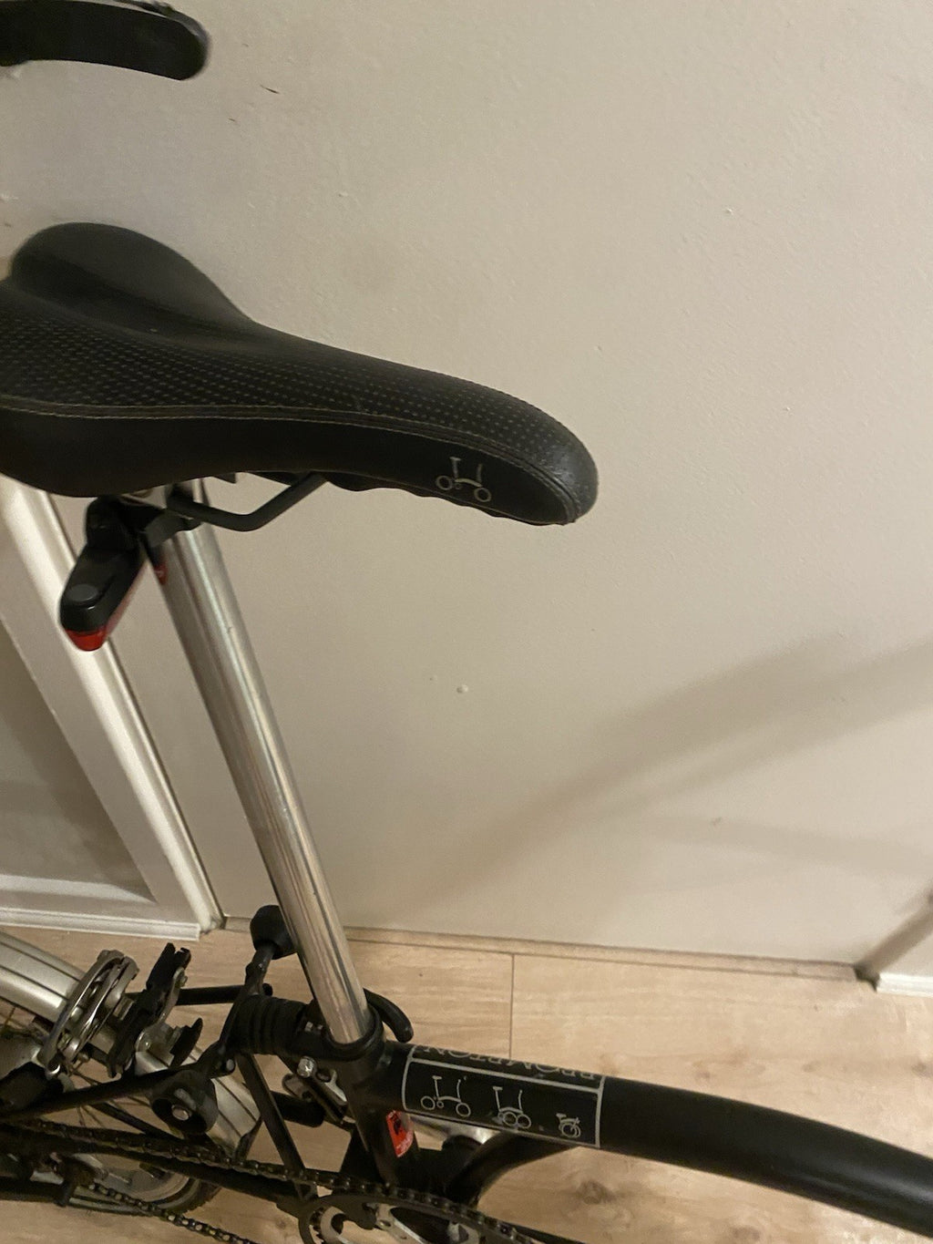 Brompton Folding Bike 3-Speed, Black
