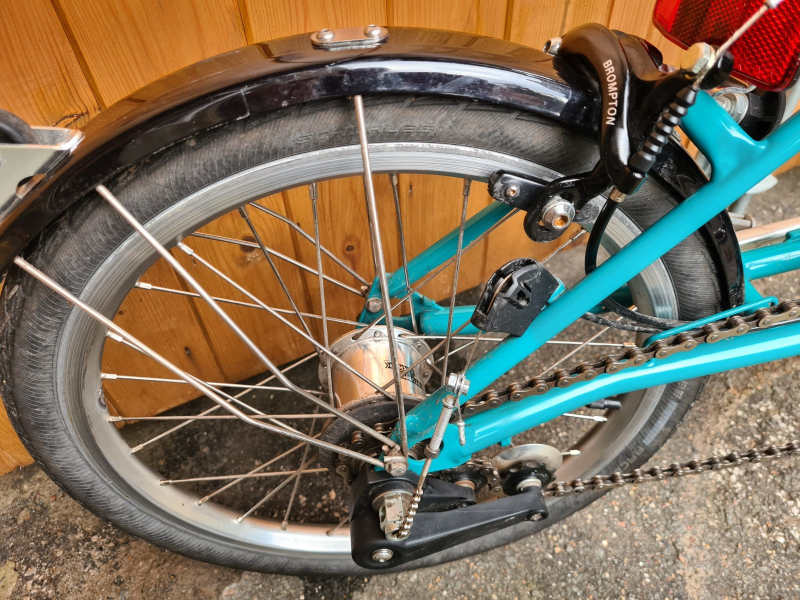 Brompton w/ Swytch kit B75 2021 250km Battery, lights And Bag + upgrades
