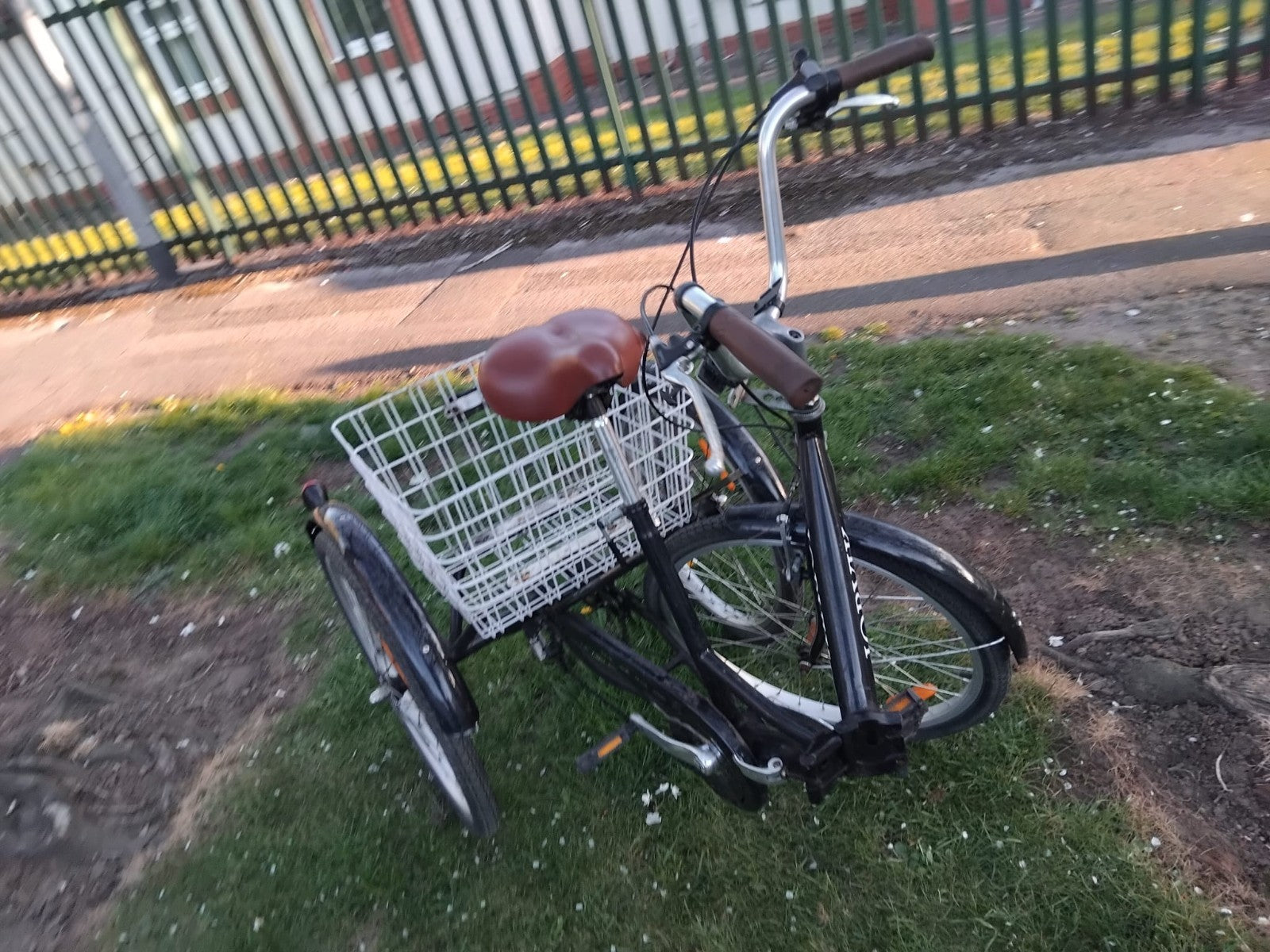 Tricycle Adult with Basket Folds for Storage Or Transport