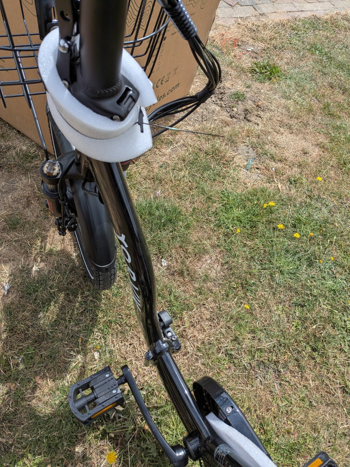 Jorvik Rida Folding Tricycle E-Trike Black, BRAND NEW, DELIVERY