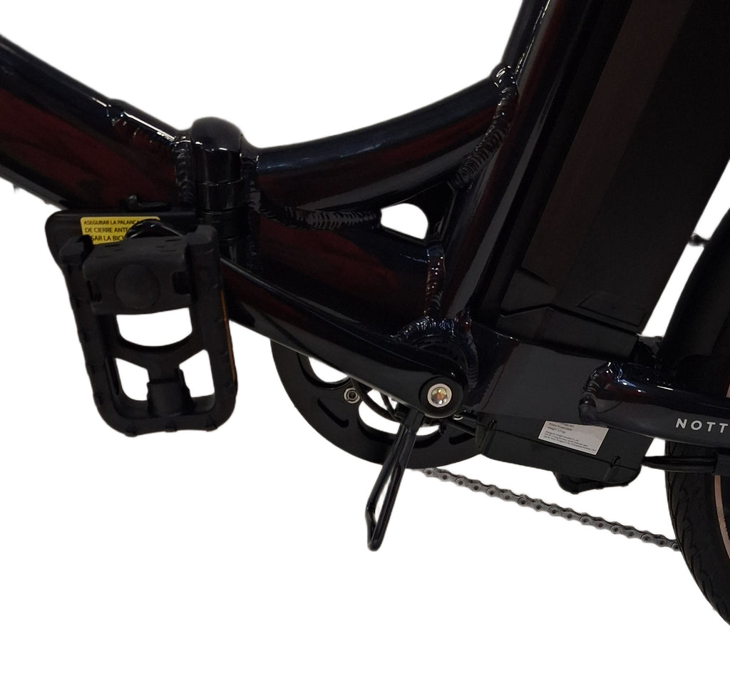Raleigh Stow-E-Way Compact Lightweight Folding E--Bike - Black (Scratched)