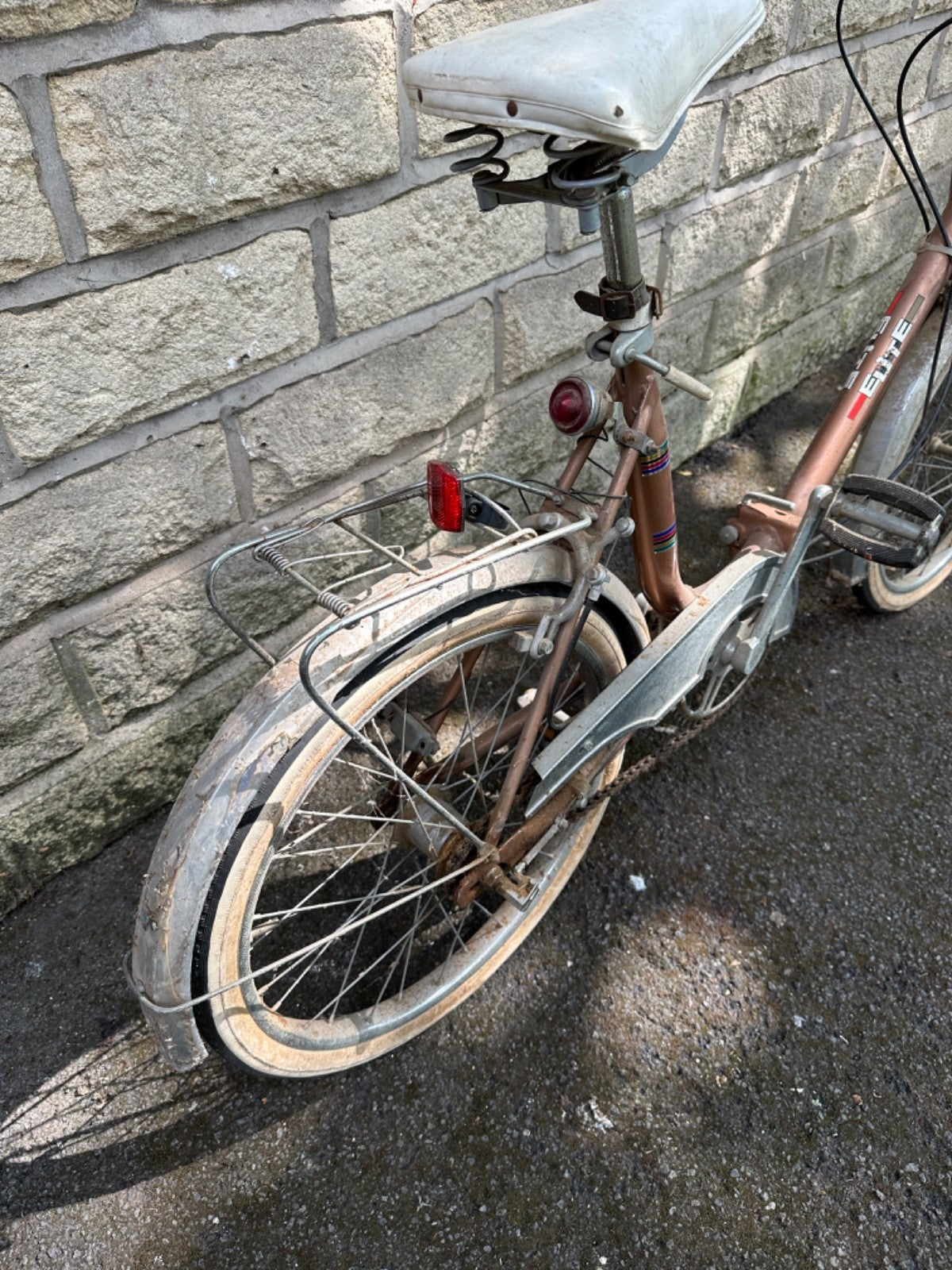 Vintage Bicycle Fold Away / Shopper - 1980's German