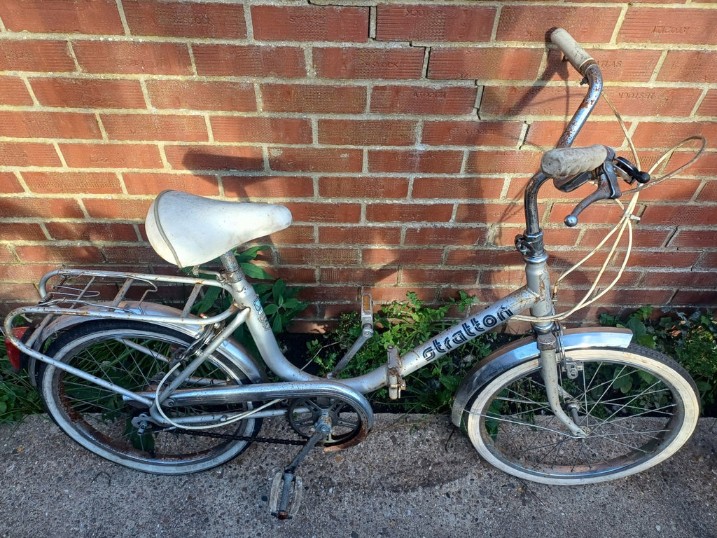 Stratton vintage Folding Bike 20 inch made in Italy in 1982