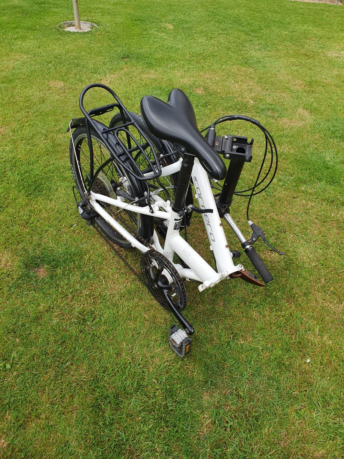 Carrera Transport 8-Gear Folding Lightweight Aluminium Bicycle