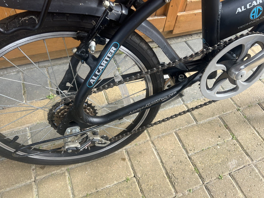 Al Carter Thunderbolt 20” Wheel Folding Bike, Aluminium Frame