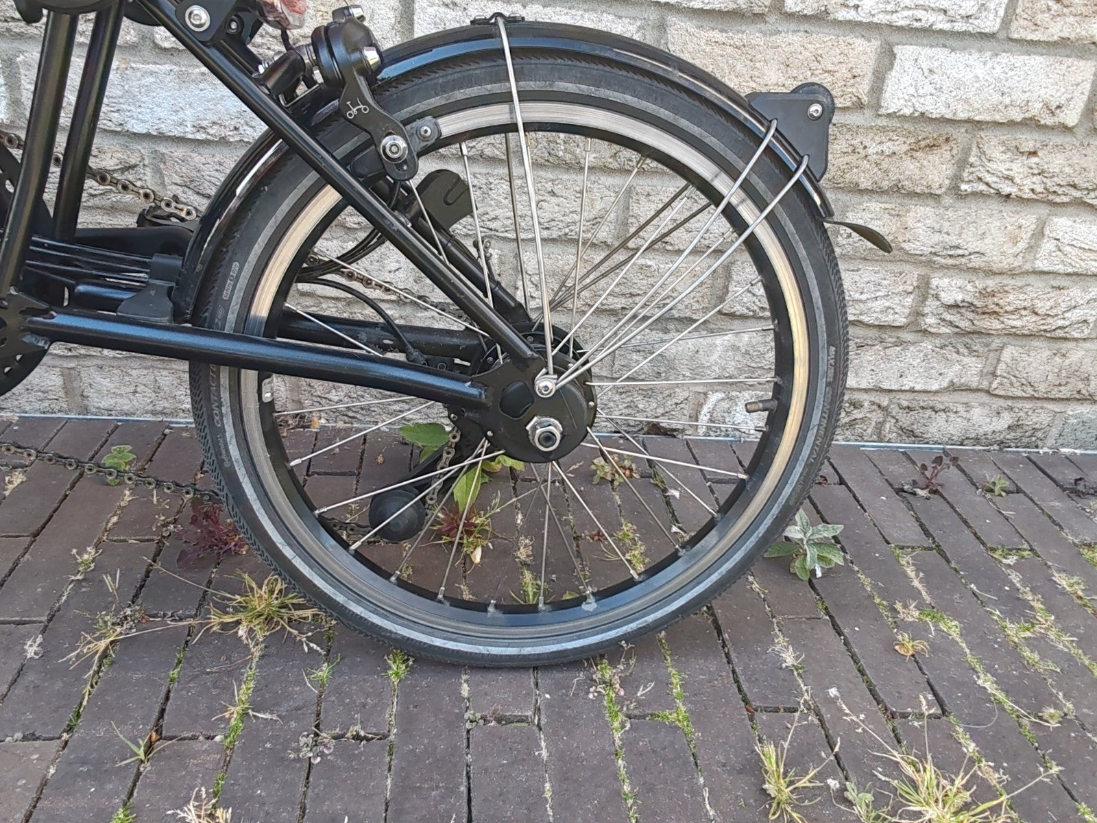 2024 Brompton P Line 12 Speed Midnight Black H Bar Low Mileage