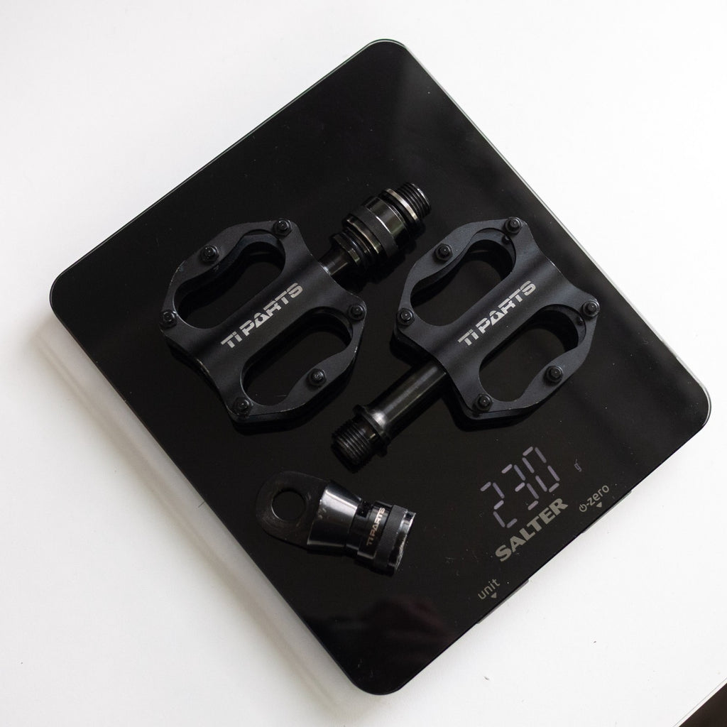 Brompton Ti Parts Workshop Single Quick Release Mini Pedal Titanium Pedal Holder