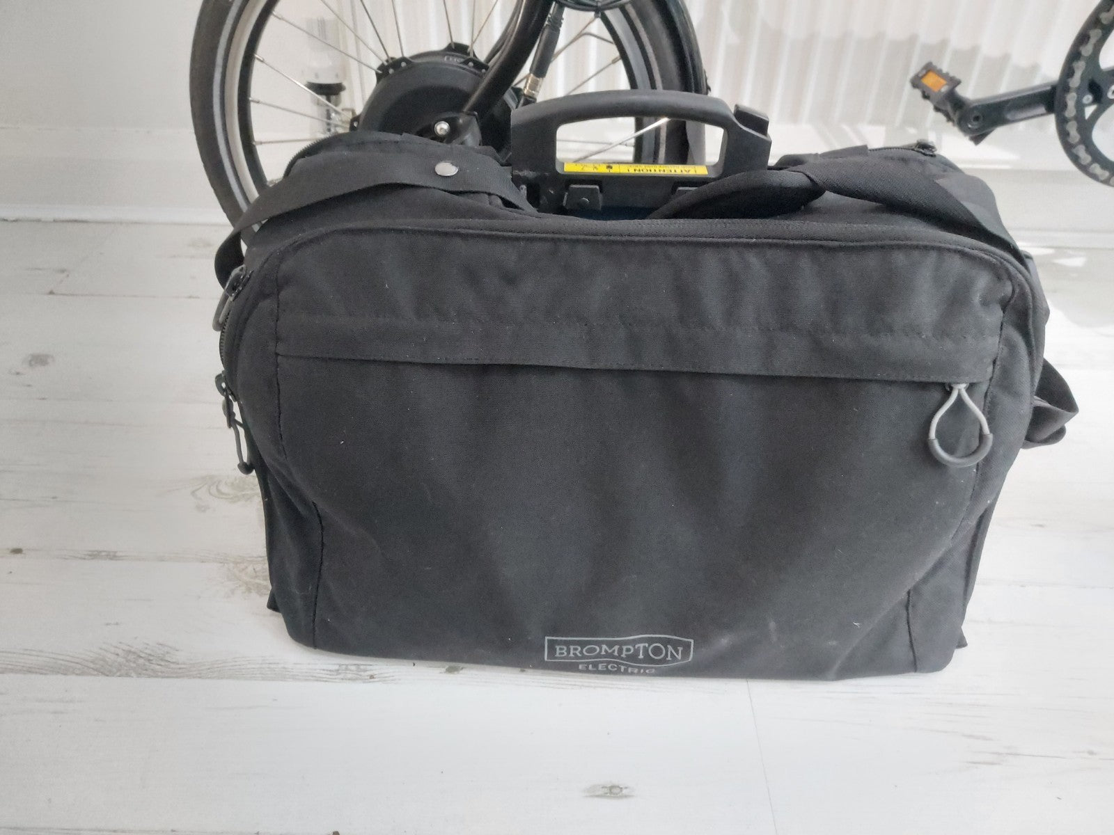 Brompton M6R Electric Foldable Bike Black