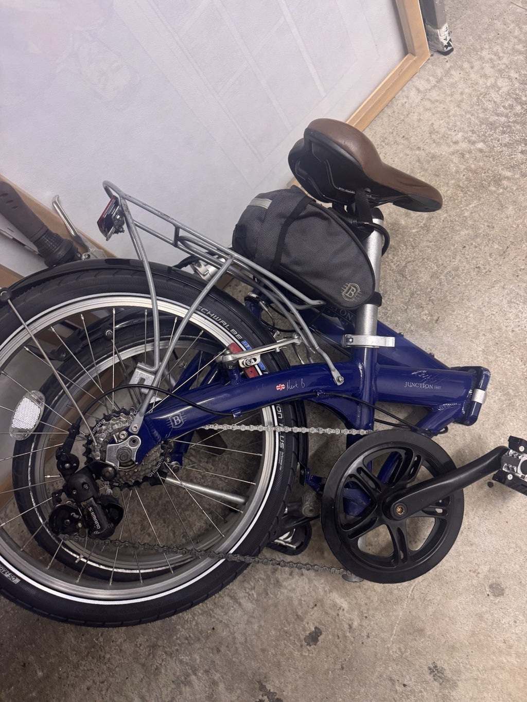 Bickerton Junction Folding Bicycle, Well Cared For, Little Used, Dry Stored.