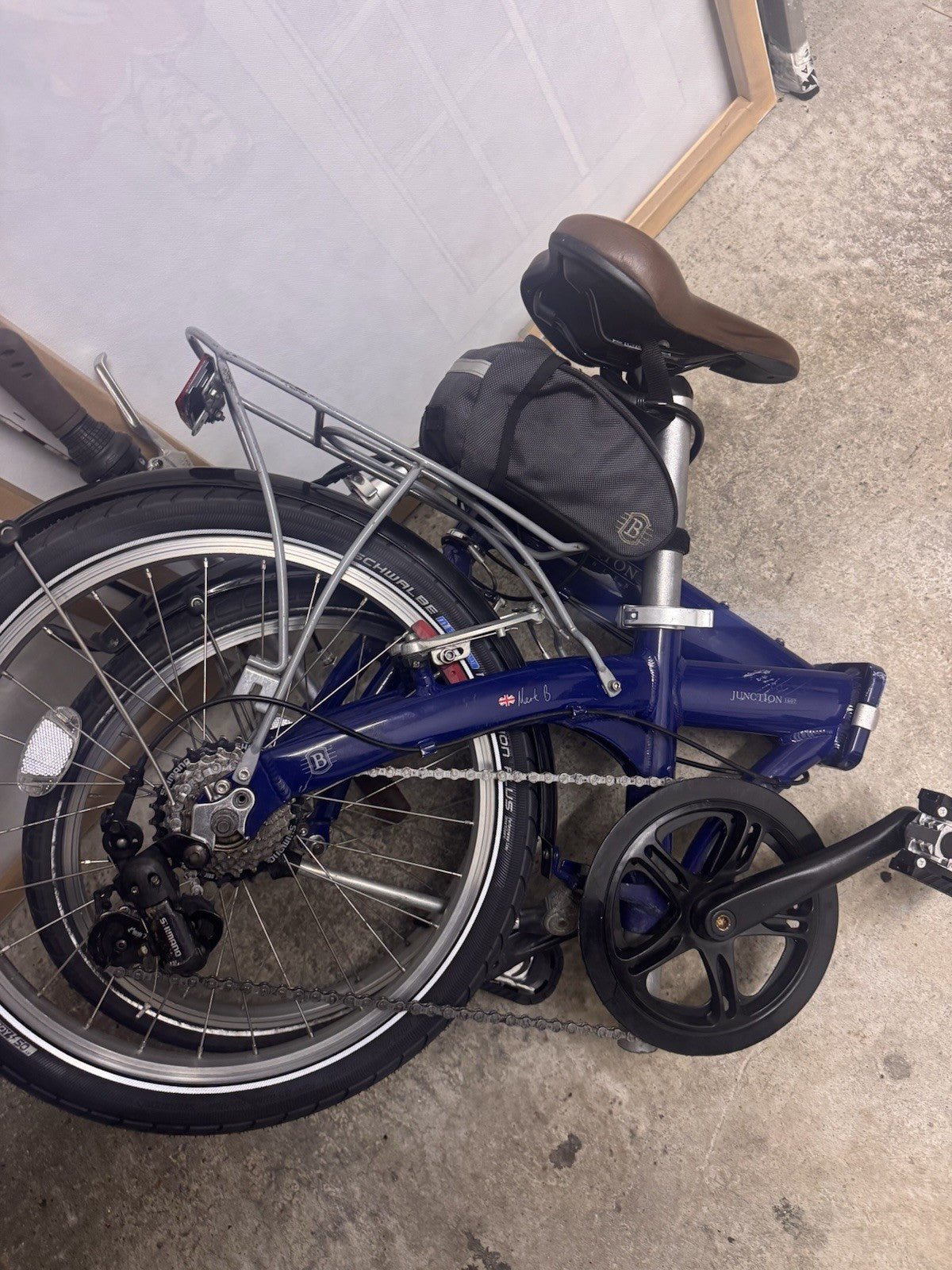 Bickerton Junction Folding Bicycle, Well Cared For, Little Used, Dry Stored.