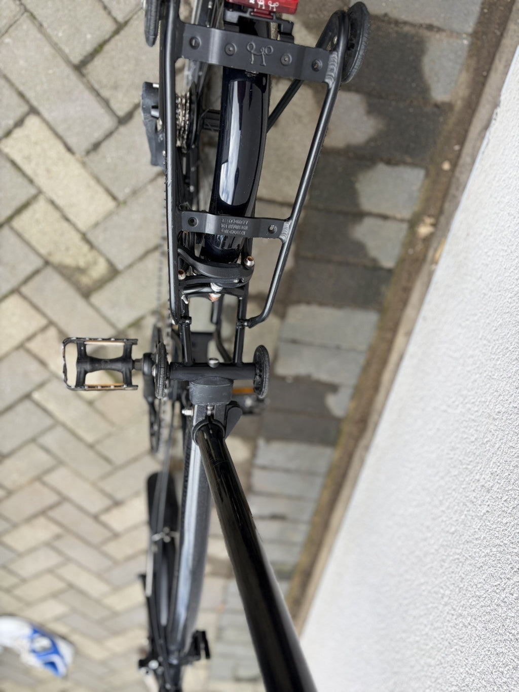 Brompton P Line 4-Speed 2023 Folding Bike Midnight Black