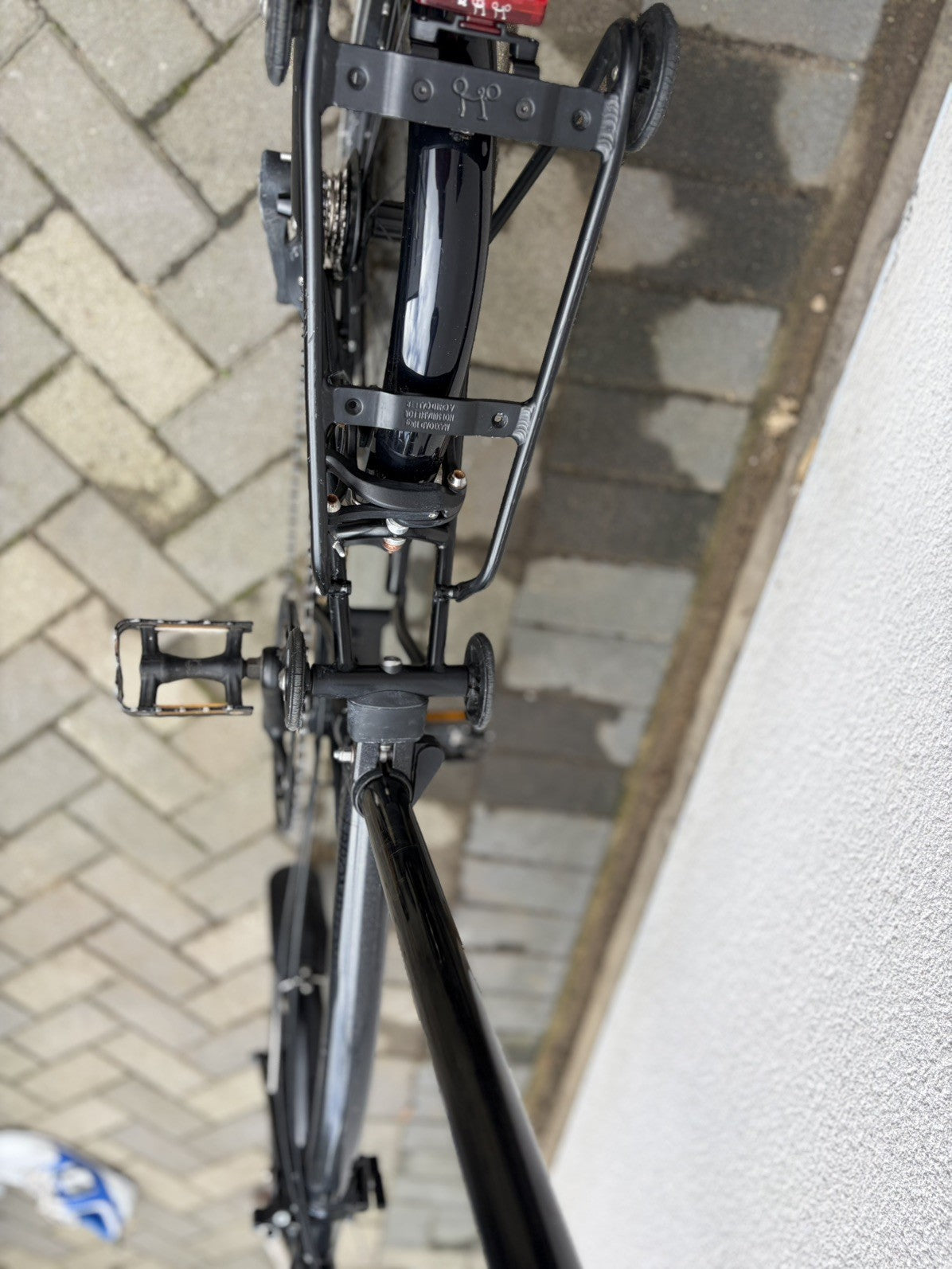 Brompton P Line 4-Speed 2023 Folding Bike Midnight Black