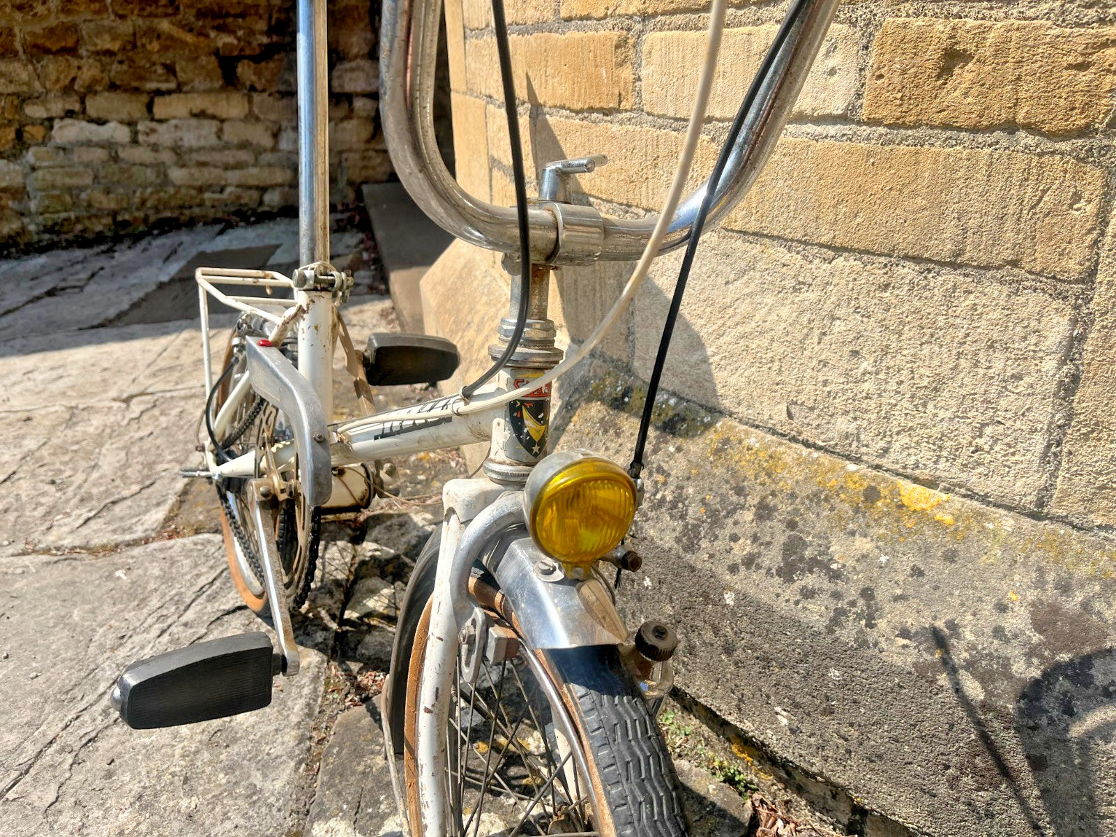Vintage Stella Poketby Folding Portable Bicycle 1960s French Mini Bike Project