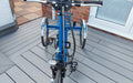 Di Blasi folding bike R32 model. Blue bike in used but in great condition.