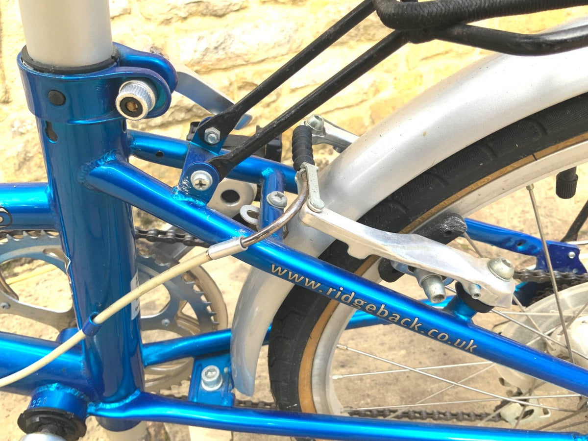 RIDGEBACK IMPULSE UNISEX FOLDING BIKE 10.8 Kg, 5 Speed Gripshift Shimano gears