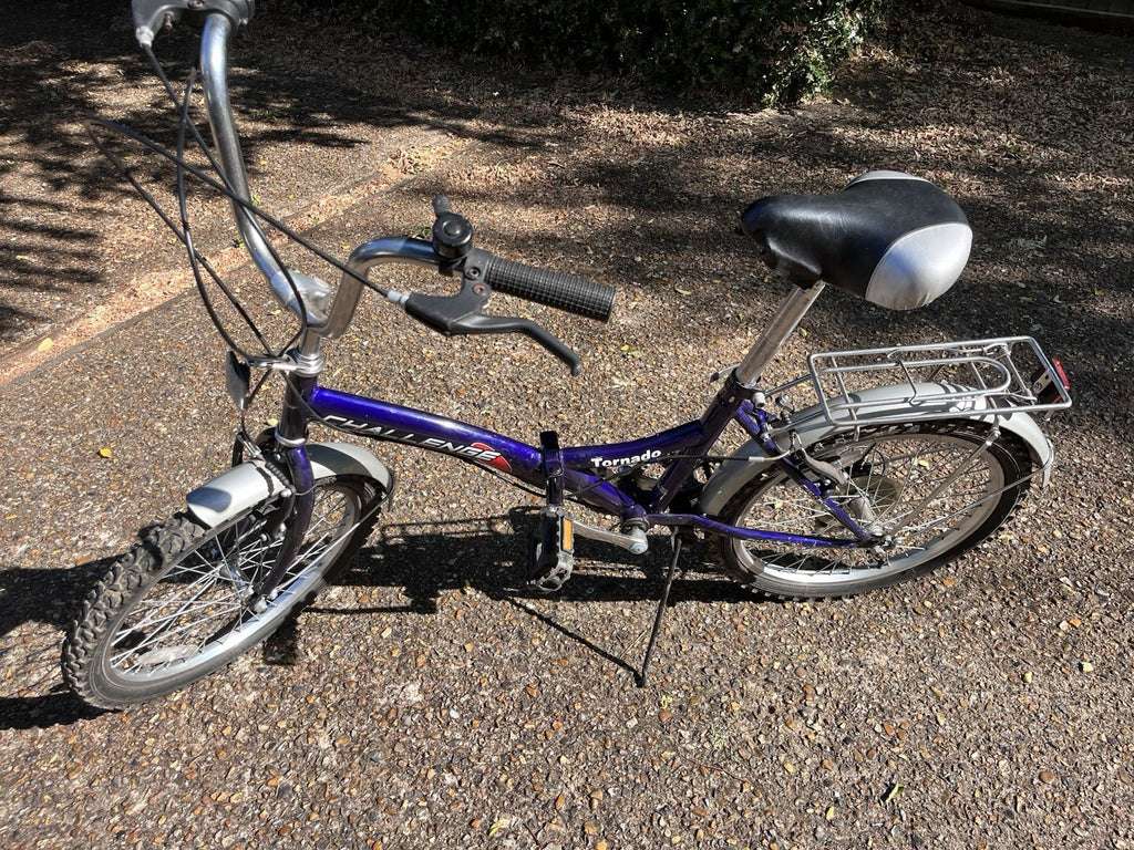 Tornado Challenge Unisex Folding Bike 20 Inch Wheels 7 Speed Gears