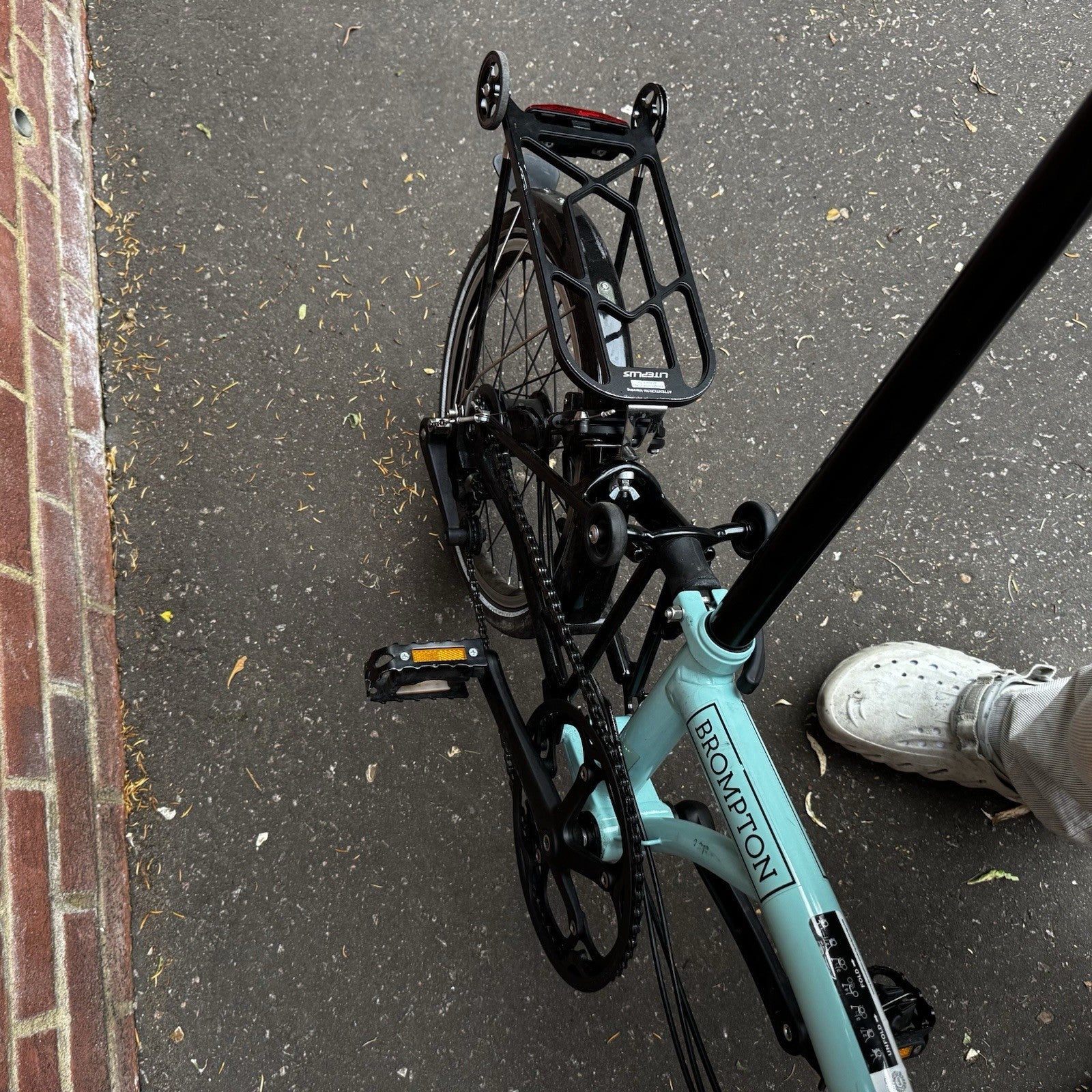 Brompton C Line Explore 6 Speed Light Blue Excellent Condition