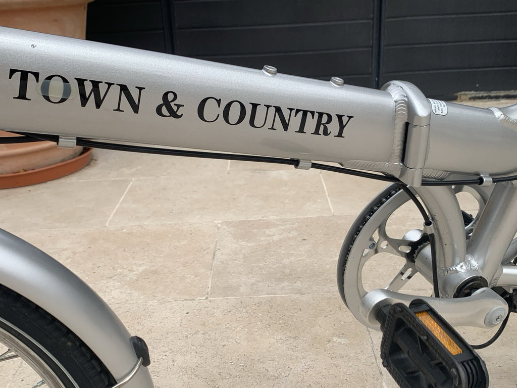 Folding commuter bike, Town & Country