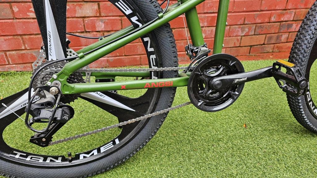 Angsi Folding Mountain Bike 26 Wheels 7 Speed MTB Bicycle