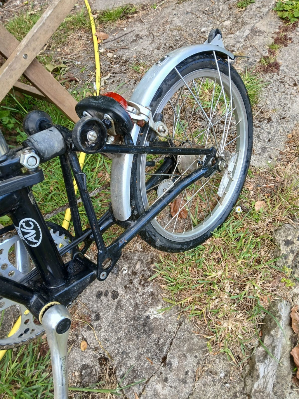 Brompton Folding Bike 3-Speed, Black