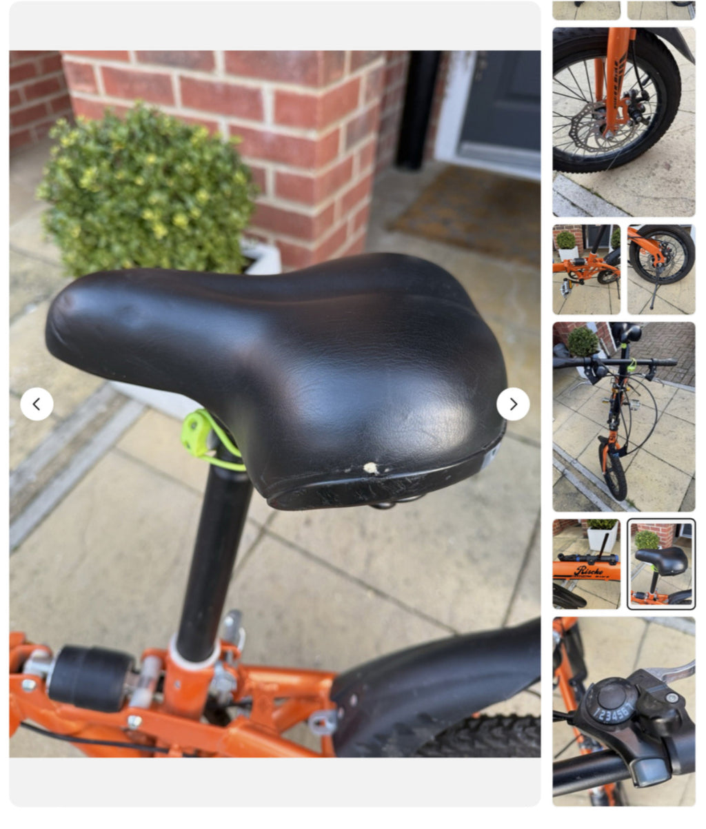 Fold Up Suspension Bike Bicycle