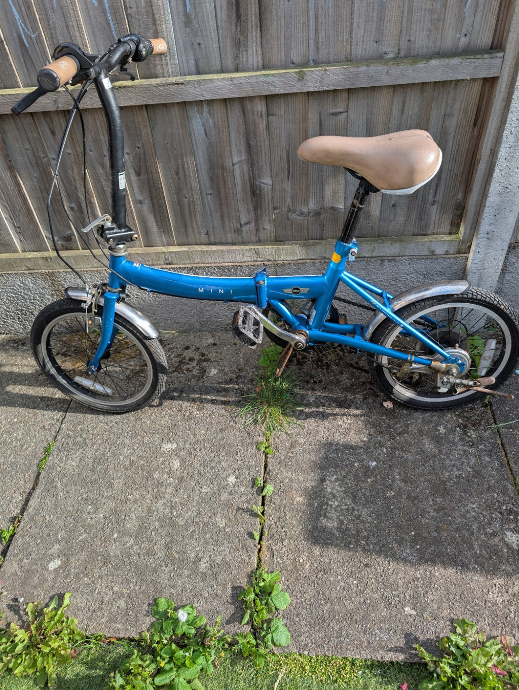 Folding Bicycle - BMW Mini Cooper Bike 16 Inch Wheels