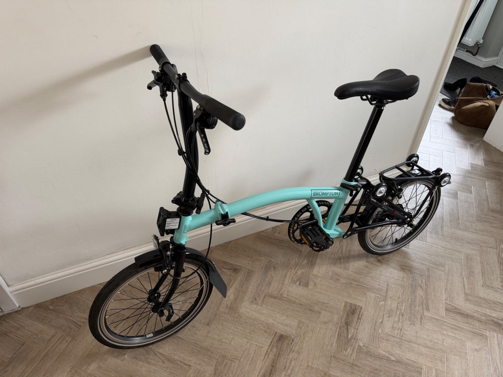 Brompton C Line - Black Edition - 6 Speed - Turkish Green - Excellent condition.