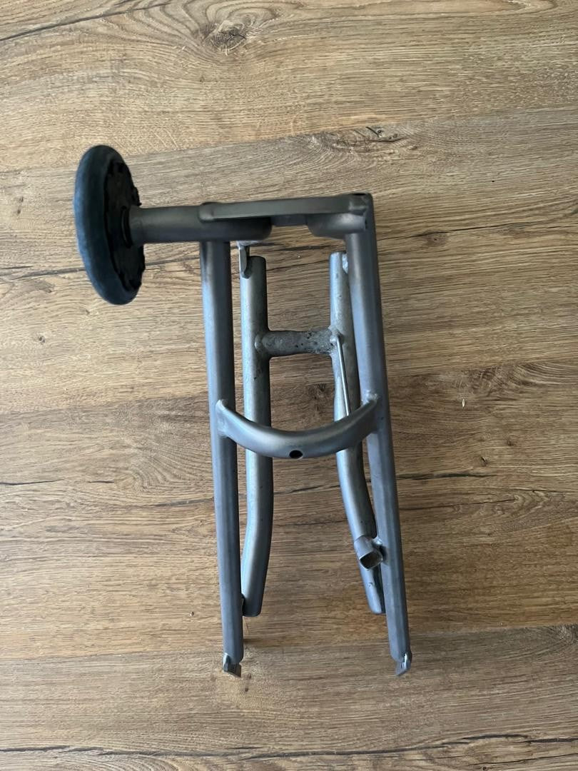 Original Brompton titanium rear triangle