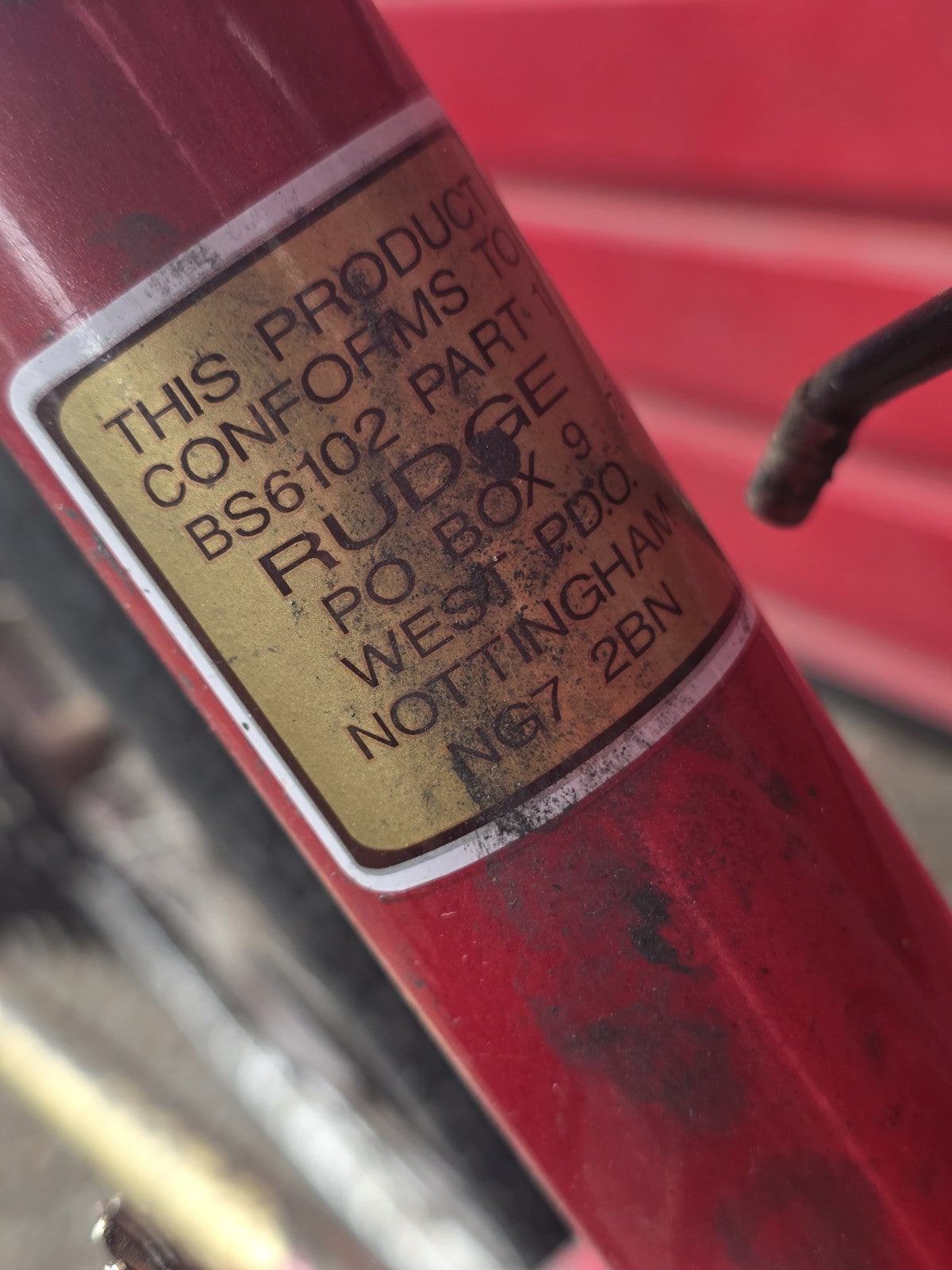 RARE* VINTAGE RUDGE TRANSPORT 7 FOLD UP BIKE BICYCLE (RESTORATION PROJECT)