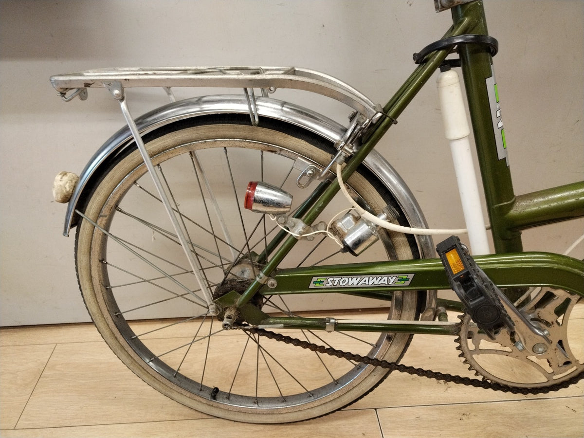 Raleigh Stowaway Twenty  Shopper bike folding bike 1977 good original survivor