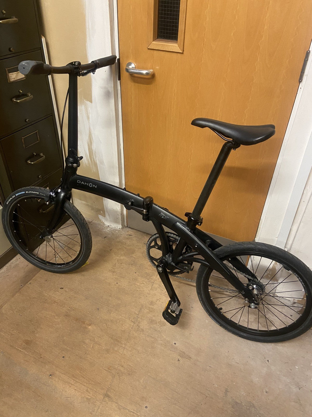 Dahon Mu Uno Black Folding Bike Single Speed Coaster Brake 9kg  VGC