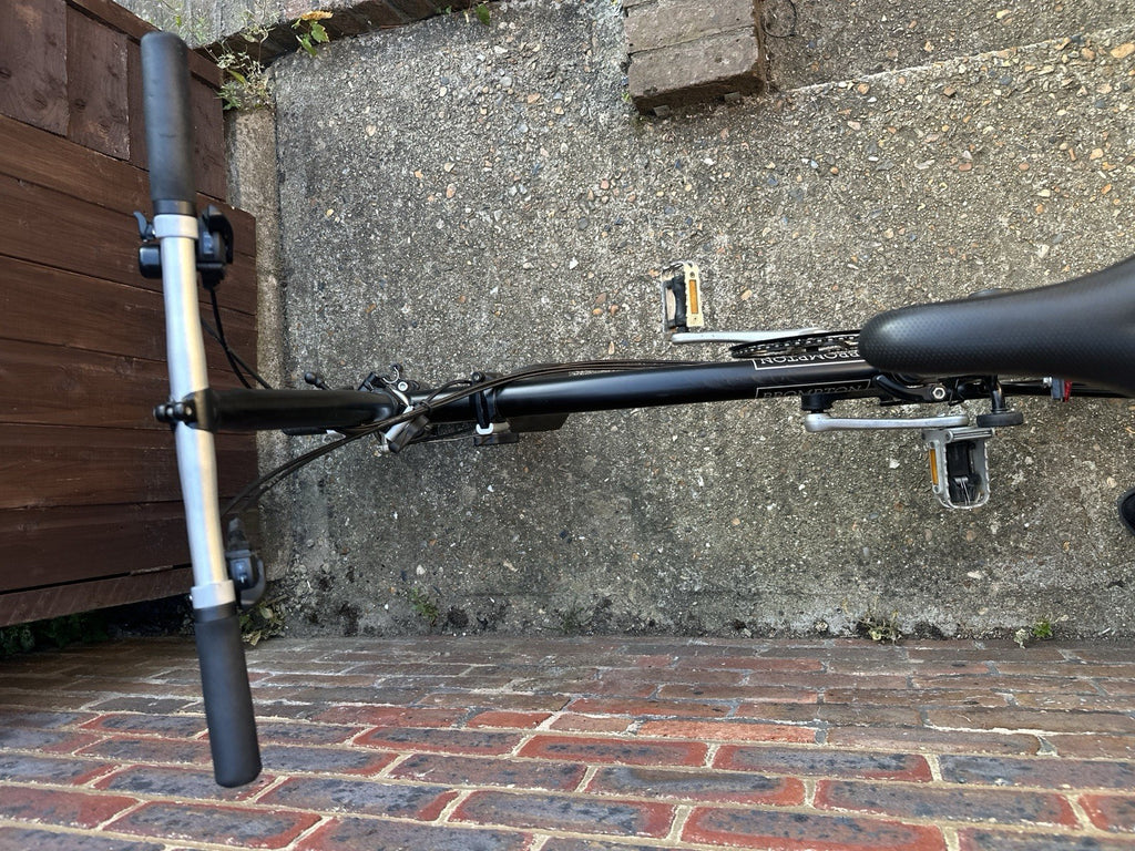Brompton M6R Black Folding Bike 6-Speed,  2020 Model