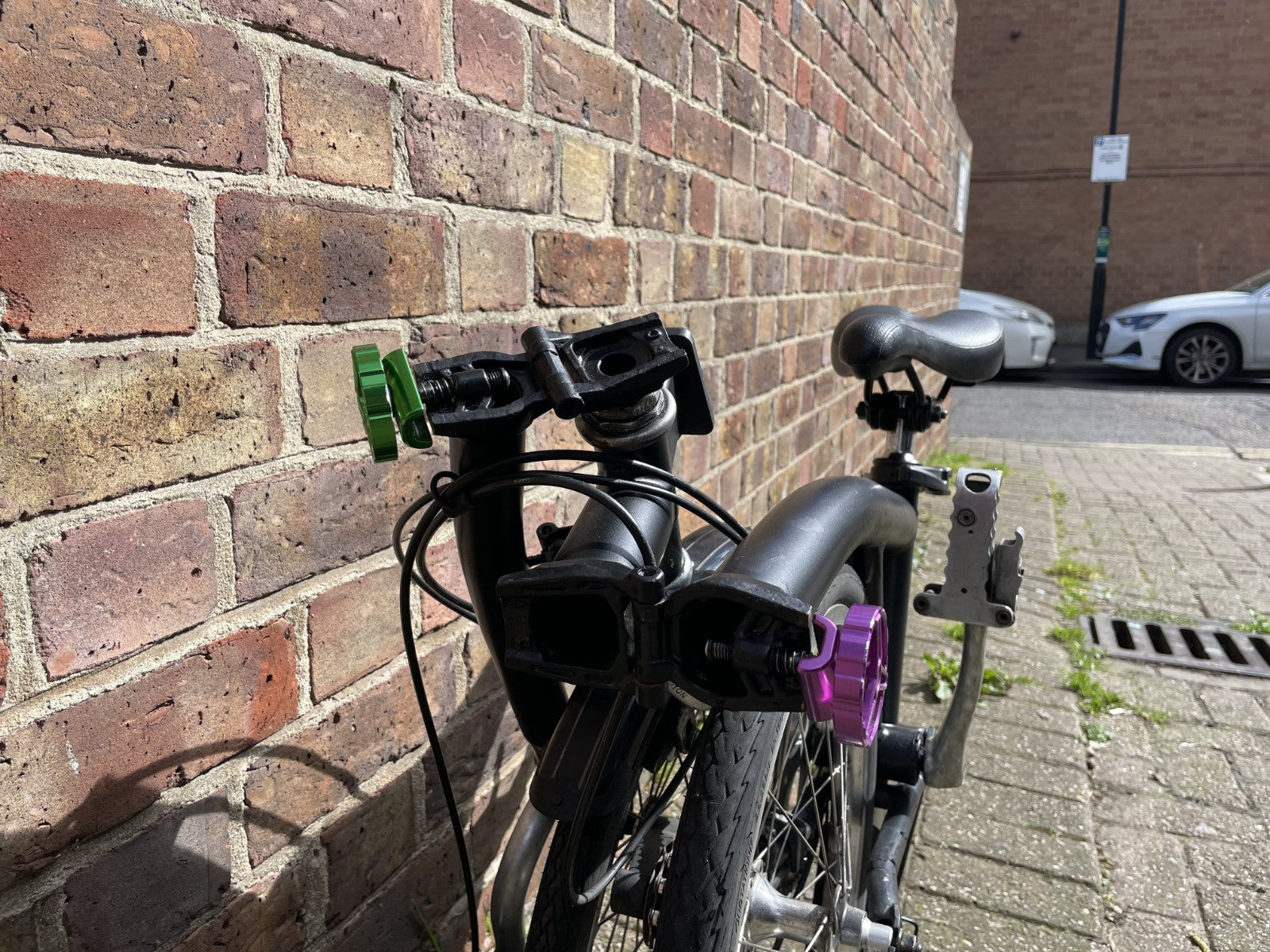 Brompton 2 Speed – Restored – Rear Rack + Upgraded Hinges