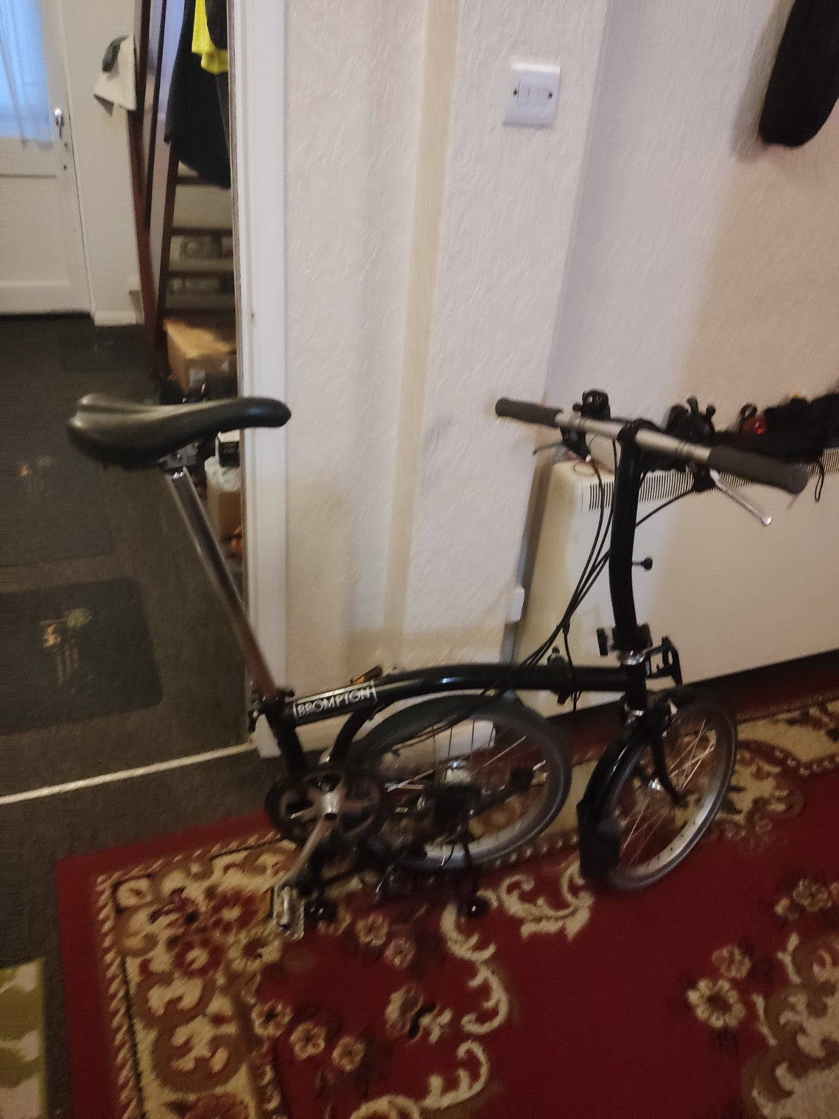 Folding Bikes Brompton 6 Speed Folding Bike Lightweight Aluminum Alloy