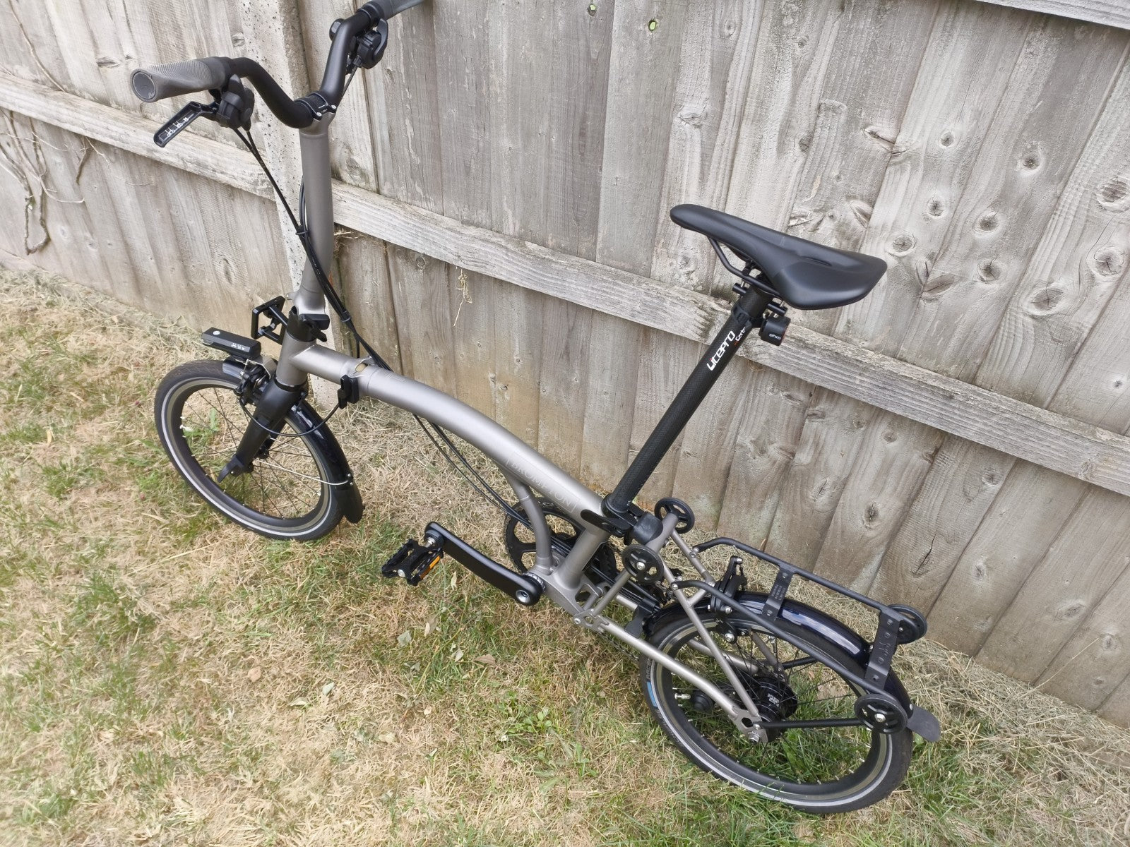 Brompton T Line Titanium Carbon 12 Speed  Folding Bike