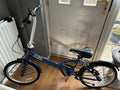 Apollo Tuck 20'' Lightweight Folding Bike Single Speed Blue