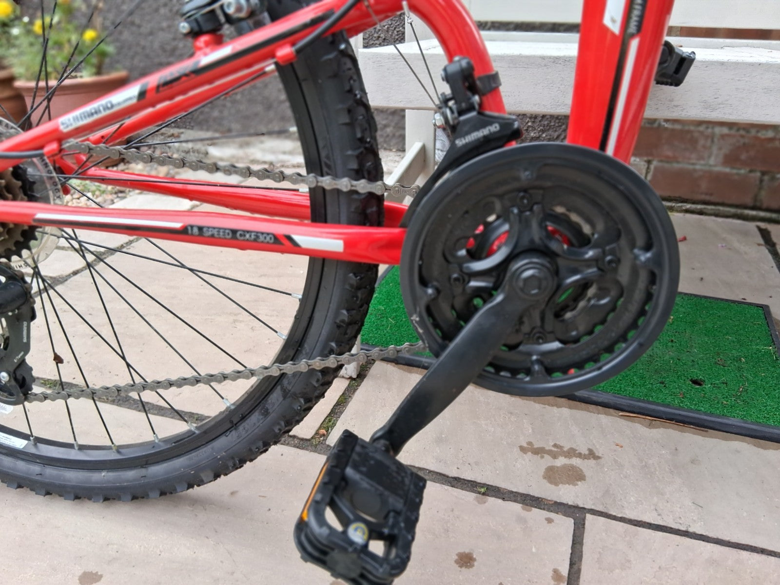 Cross CXF300 Folding Mountain Bike 26" Red