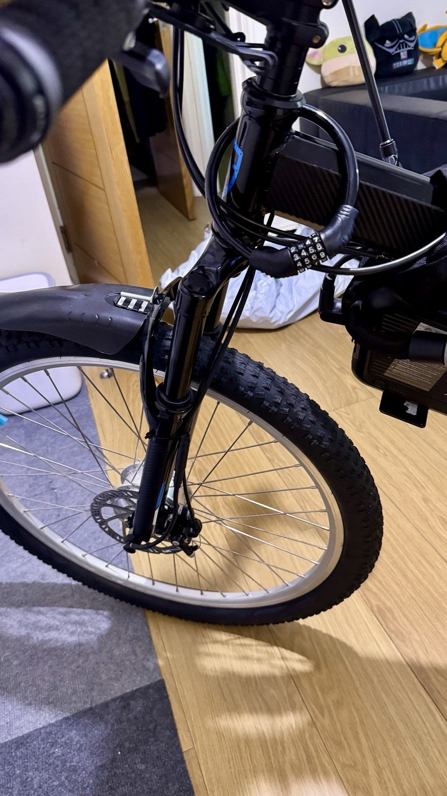 Folding Mountain Bike 27.5" Swytch GO++ 60 Miles Mint Condition