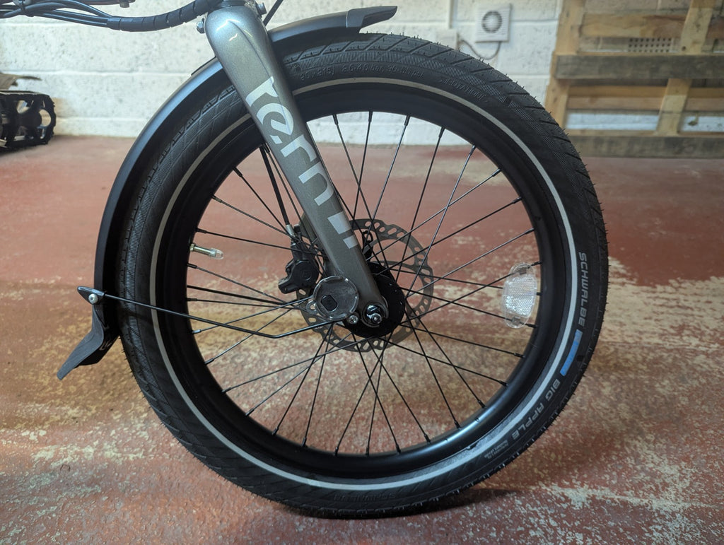 Tern Vektron S10 folding bike. Bosch Performance Line & Shimano Deore 10 gears