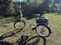 Bickerton Junction 1607 Country Folding Bike  with pannier, bike pump and lock