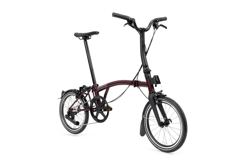 Brompton P Line - 4-speed 2026 Folding Bike, Plum Colour, Brand New
