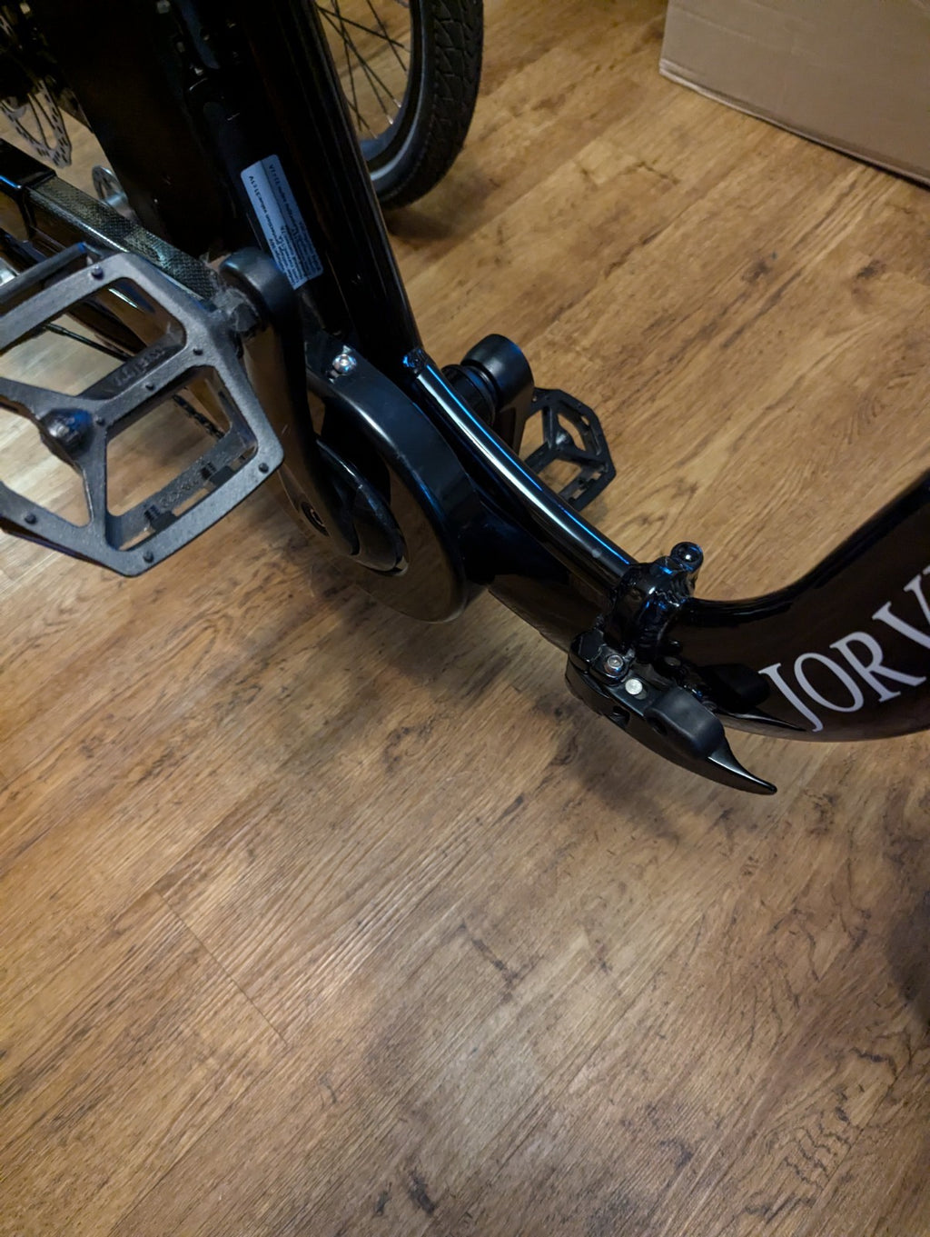Jorvik Elite Jet E-20 Folding Trike with 20-inch Wheels